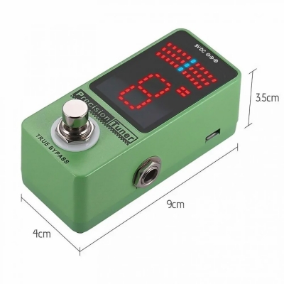 Педаль тюнер для электрогитары M-VAVE PrecisionTuner-5