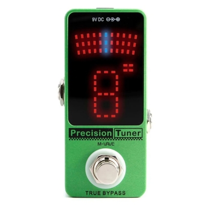 Педаль тюнер для электрогитары M-VAVE PrecisionTuner-1